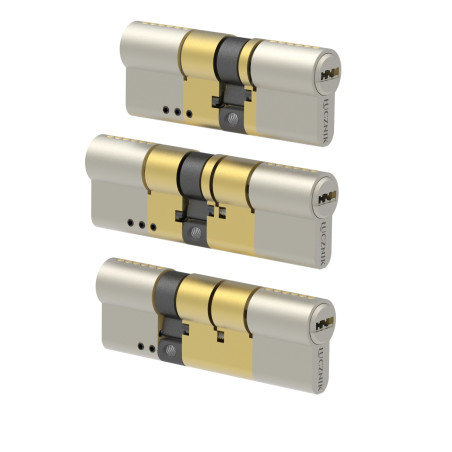 Łucznik CPM FlexiLock Knob Cylinder MF1 Satin