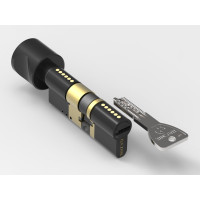 Łucznik CPM FlexiLock Knob Cylinder MF10 Black