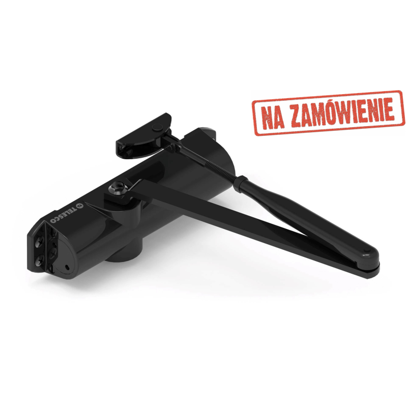 Samozamykacz Telesco DELTA 1859T.PL EN2-4 z ramieniem z blokadą srebrny