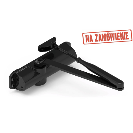 Samozamykacz Telesco DELTA 1859T.PL EN2-4 z ramieniem z blokadą srebrny