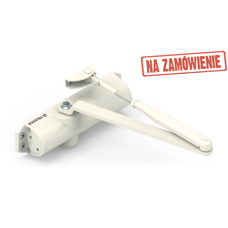 Samozamykacz Telesco DELTA 1859T.PL EN2-4 z ramieniem z blokadą srebrny