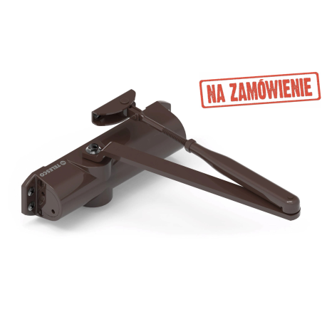 Samozamykacz Telesco DELTA 1859T.PL EN2-4 z ramieniem z blokadą srebrny