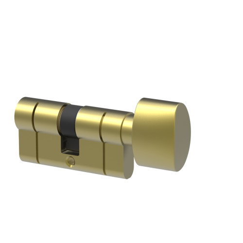 Wkładka Łucznik CP 35-35 gałka M5 mosiądz Dual F (1+5)